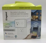 Legrand Smart Plug-in Switch White No Hub Required Model #WWP10CCV2 Open Box. Fixed Price $19.95.