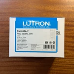 Lutron RRD-W6BRL-WH Radiora 2 Button Keypad Seetouch New In Box, White. Fixed Price $139.00.