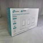 New!! Tp-link Kasa Smart Wi-fi Light Switch Dimmer KS220 3-PACK. Fixed Price $40.00.
