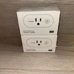 Emporia Energy Monitoring Smart Outlet 15A Wifi Plug White - 2 Pack New. Fixed Price $24.95.