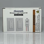 Dewenwils Wireless Light Switch Kit HWLS21G Remote Control New. Fixed Price $19.90.