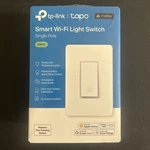 Tp Link Tapo Smart Fi Light Switch Single Pole Model SW15 Brand New & Sealed!. Fixed Price $11.99.