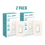 Pack- Kasa Smart Dimmer Switch HS220, Single Pole, 2.4GHZ Wi-fi, Need Neutral. Fixed Price $16.99.