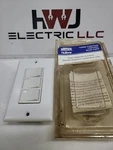 Nutone P66W Three Function Rocker Switches 120VAC 15A Each, 20A Total. Fixed Price $15.95.
