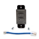 Hubbell RCS2GY Gray Loadlogic Smart Switch For Controller 2-BUTTON W/pilot Light. Fixed Price $56.99.