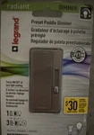 Legrand Radiant RH703PNICCV4 Paddle Dimmer Switch Nickel 700W 120V. Fixed Price $20.00.
