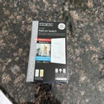 Enbrighten Add-on Switch In-wall Z-wave Zigbee White/almond 46199 Not Standalone. Fixed Price $15.00.