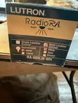 Lutron RA-600LM-WH Radiora 600W Dimmer New $280/EACH. Fixed Price $280.00.