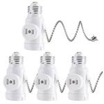 Dicuno E26 Light Socket To Plug Adapter, Polarized WHITE-15.75",. Fixed Price $21.82.
