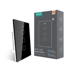Moesgo Wifi Smart Wall Light Switch,glass Panel, MULTI-CONTROL(3 Way),.... Fixed Price $38.76.