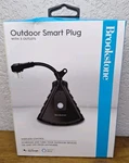 Brookstone Outdoor Wi-fi Smart Plug With 3 Independent Outlets. Fixed Price $18.69.