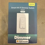 Smart Dimmer Switch, Single Pole Wifi Light Apple Homekit Alexa 2 Pack. Fixed Price $22.00.