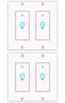 Smart Light Switch, Compatible With Alexa, Google Home Ifttt, App And Voice C.... Fixed Price $79.86.