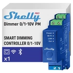 Shelly Pro Dimmer 0/1-10V Pm Wi-fi Lan Smart Power Metering Home. Fixed Price $141.94.