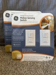 Ge Pack White Motion Sensor Light Switch On/off/auto Timer 120 Volt. Lot. Fixed Price $35.00.