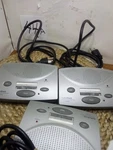 Radio Shack Fm Wireless Intercom System Pieces With Wall Mounts 43-3105. Fixed Price $47.00.