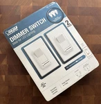 Feit Electric Dimmer Switch 2 Pack Single Or 3-WAY 689406 Led Compatible New Box. Fixed Price $25.88.