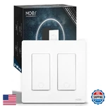 Moes Zigbee 3-WAY Smart Light Switch, 2 Gang, Single Pole, Hub Required. Fixed Price $59.37.