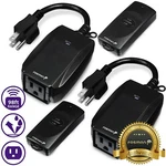 2X Waterproof Outdoor Led Light Wireless Remote Control Outlet Switch Plug In. Fixed Price $25.99.
