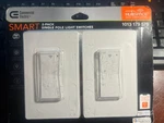 Commercial Electric Smart 2 Pk. Single Pole Light Switches 1013-179-578. Fixed Price $24.75.