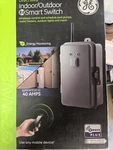 Ge Z-wave Hardwired Indoor/outdoor Smart Switch 40A Energy Monitoring Gray. Fixed Price $170.00.