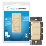 Smart Dimmer Switch Lutron Caseta 150W Single Pole 3 Way Ivory PD-6WCL-IV Led. Fixed Price $104.99.