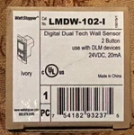 Wattstopper LMDW-102-I Digital Dual-tech Wall Sensor In Ivory. Fixed Price $69.88.