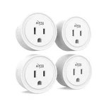 Kmc Smart Plug Mini 4-PACK, Wi-fi Outlets For Home, Remote Control Ligh.... Fixed Price $36.09.