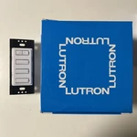 Lutron Homeworks Qs HQWD-H3BSRL-WH, Wired See Touch Keypad, 24-36 V 30MA!!!. Fixed Price $124.99.
