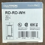 Lutron Rd-rd-wh Radiora Maestro Companion 120V Smart Dimmer White Nib. Fixed Price $49.99.