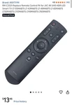 Aiditiymi Replace Remote Control Fit For Jvc 4K Uhd Hdr Led Smart Tv. Fixed Price $5.00.