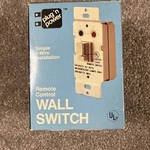 Radioshack Plugged Power Wall Switch Remote Model Number 61-2683A. Fixed Price $9.99.