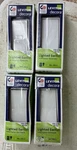 4 Leviton 5611-2W Illuminated Light Switch White Single Pole 15 Amp 120V. Fixed Price $32.00.