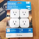 Enbrighten Wifi Micro Smart Switch Plug - White (pack Of 4). Fixed Price $41.99.