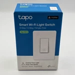 Tp-link Tapo Smart Switch S515 White Energy Monitoring Toggle. Fixed Price $21.99.
