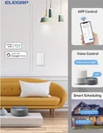 Smart Wi-fi Light Switch WAY2.4GHZ Wifi 120V Ac 60HZ Alexa /google Compatible. Fixed Price $11.69.