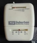 Suburban 161154 Wall Thermostat Heat Only - White New. Fixed Price $16.00.