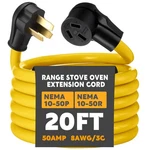 $100 New Relaxweex 20FT 10-50 50AMP Extension Cord Compatible With Nema. Fixed Price $65.00.