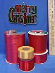 Ribbon Holiday Variety Red Indoor Outdoor Various Widths Crafts Merry Christmas. Fixed Price $17.99.