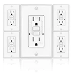 Omeenet Gfci Outlet, Tamper-resistant Outlets, Ul Listed Self Test 5 Pack. Fixed Price $33.00.