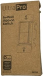 Ultrapro Add-on Switch Z-wave Zigbee In-wall White 39350 Quickfit Not Standalone. Fixed Price $17.59.