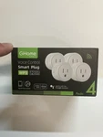 Ghome Smart Voice Control Plug WP3 Works With Alexa & Google Assistant 4PK. Fixed Price $14.99.