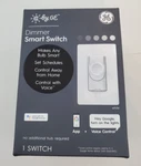 Ge Dimmer Smart Switch CSWDMBLBWF1/ST-WT1 With App Voice Control New. Fixed Price $18.99.
