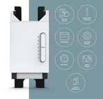 Smart Dimmer Single-pole, Rocker-style Dimming, 2.4 Ghz WI-FI.DS-CD1M-WHMC-UCV. Fixed Price $100.00.
