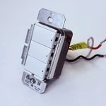C4-KD120-WH Keypad Dimmer Adaptive Wireless 120V 3 Button. Fixed Price $115.00.
