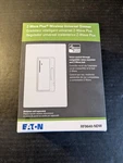 Eaton RF9640-NDW Smart Voice Control Universal Intelligent Dimmer Switch White. Fixed Price $15.77.