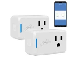 Jinvoo Wifi Ultra Plug Wireless Outlet Remote Control 120V 10A Works With Ale.... Fixed Price $41.66.