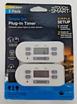 2PK My Touch Smart Indoor Digital Simple Plug-in Timers Schedule Lights Etc.. Fixed Price $19.99.