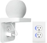 White Wall Outlet Shelf With Cord Storage, STANDARD-1 Pack,. Fixed Price $18.69.