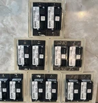 Lutron Homeworks Light Almond Double Qs Wired Keypad HQWD-W7B With Plate. Fixed Price $200.00.